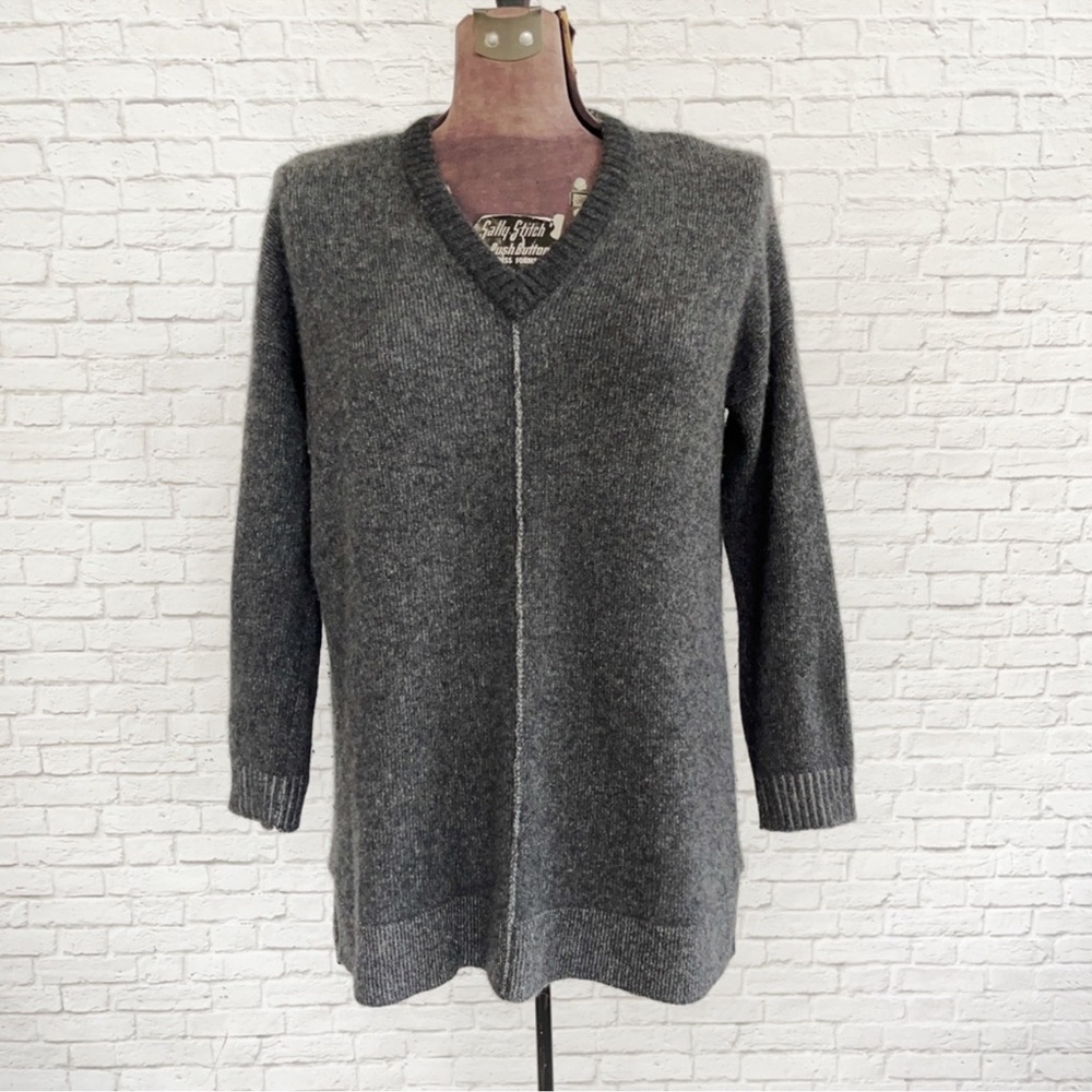 Eileen Fisher | Cashmere V-Neck Tunic Sweater